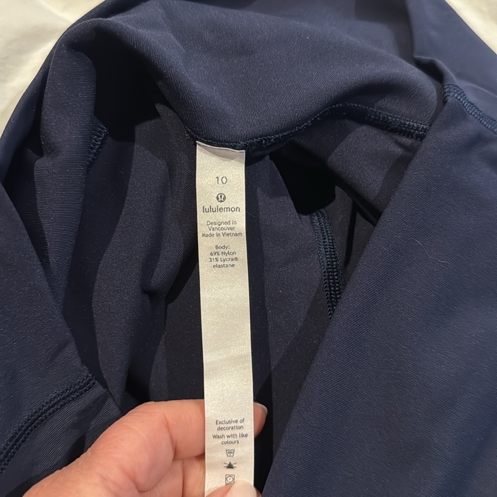 Lululemon J35 Align High-Rise true navy SZ10  28" - Picture 3 of 4